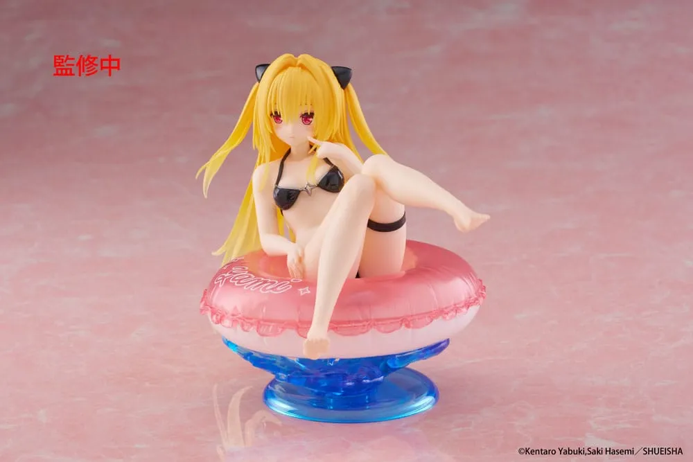 To Love-Ru Darkness Aqua Float Girls PVC Statue Golden Darkness 10 cm